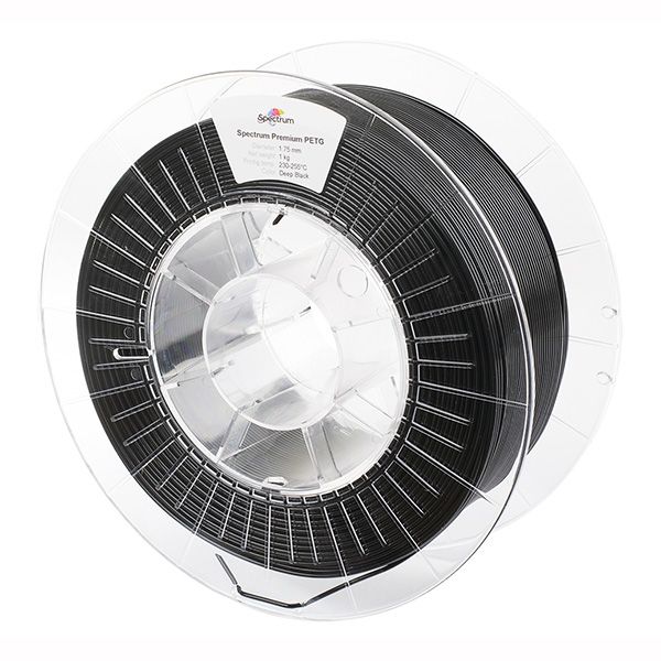 Spectrum Filament Premium PET-G 1000g, deep black