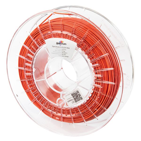 Spectrum Filament S-Flex 90A 500g, lion orange