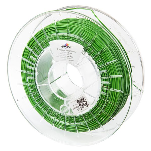 Spectrum Filament S-Flex 90A 500g, lime green, DOPREDAJ