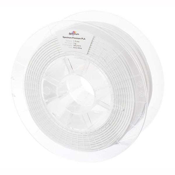 Spectrum Filament Premium PLA 1000g, arctic white
