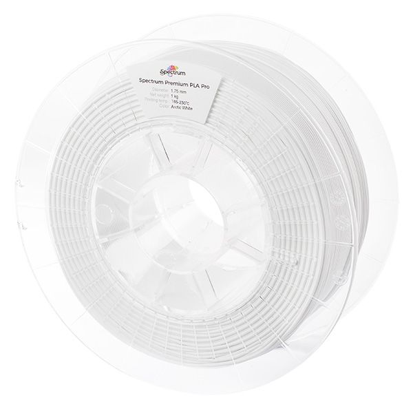 Spectrum Filament PLA Pro 1000g, arctic white