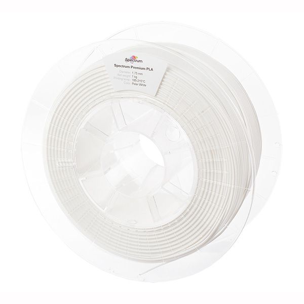 Spectrum Filament Premium PLA 1000g, polar white
