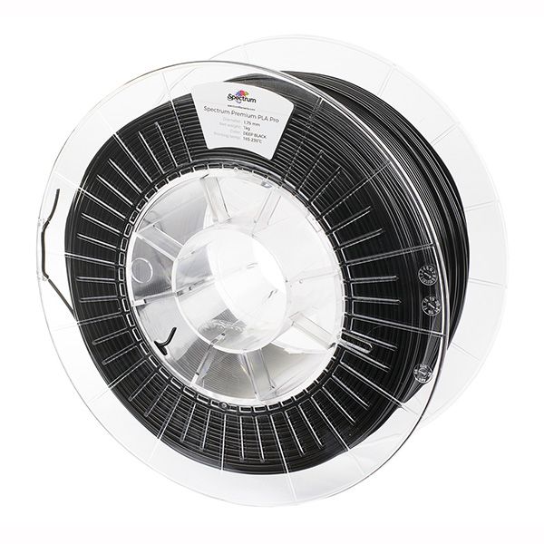 Spectrum Filament PLA Pro 1000g, deep black