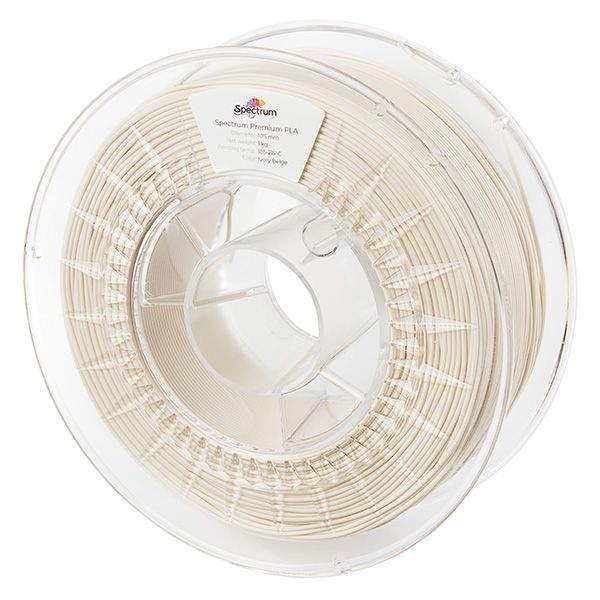 Spectrum Filament Premium PLA 1000g, ivory beige