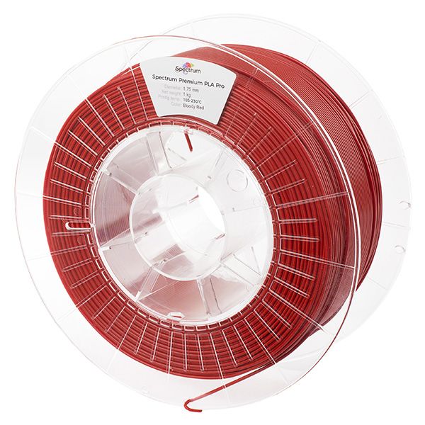 Spectrum Filament PLA Pro 1000g, bloody red