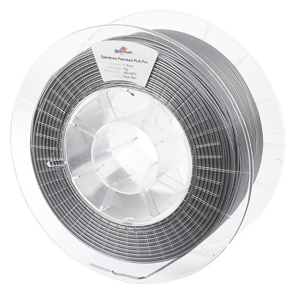 Spectrum Filament PLA Pro 1000g, silver star