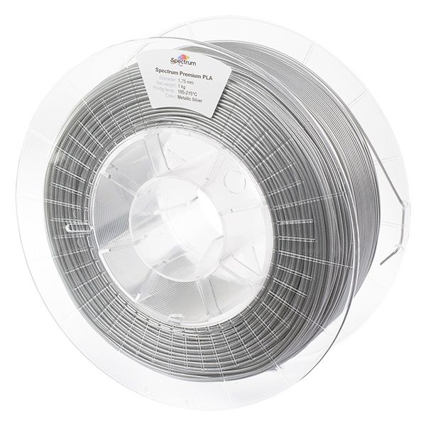Spectrum Filament PLA Glitter 1000g, silver metallic