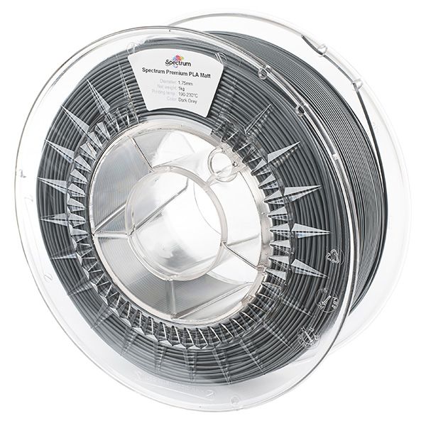 Spectrum Filament PLA Matt 1000g, dark grey