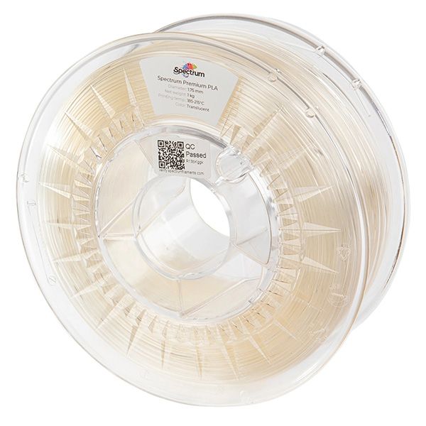 Spectrum Filament Premium PLA 1000g, translucent