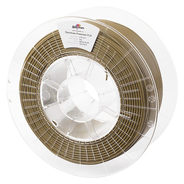 Spectrum Filament Premium PLA 1000g, military khaki