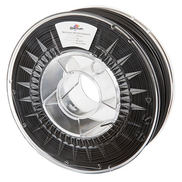 Spectrum Filament Wood 1000g, ebony black, DOPREDAJ
