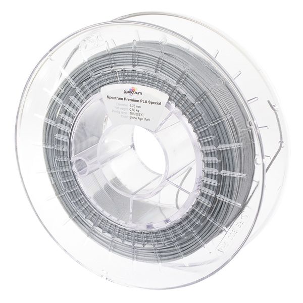 Spectrum Filament PLA Stone Age 500g, dark grey