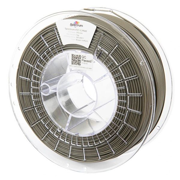 Spectrum Filament PET-G Matt 1000g, brown uniform, DOPREDAJ
