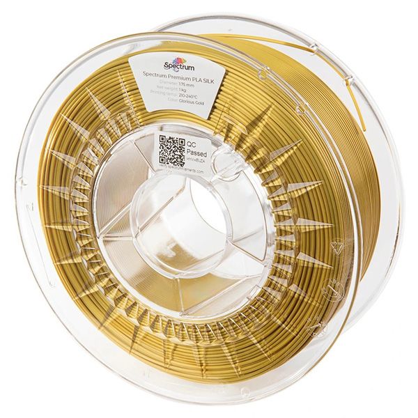 Spectrum Filament PLA Silk 1000g, glorious gold