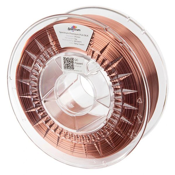 Spectrum Filament PLA Silk 1000g, spicy copper