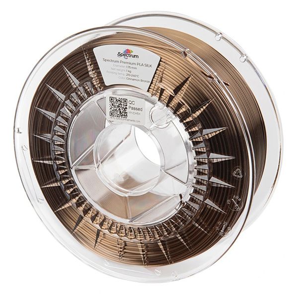 Spectrum Filament PLA Silk 1000g, cinnamon bronze