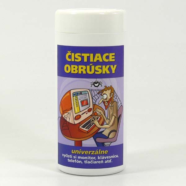 Čist. trhacie obrúsky univerzál., dóza, SK, 100ks, Čistík
