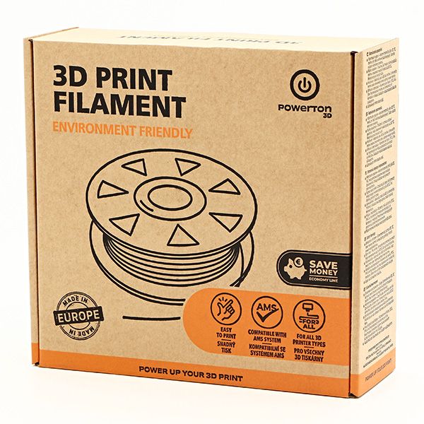 Powerton 3D ECONOMY LINE Filament ASA standard 1000g, fiery red