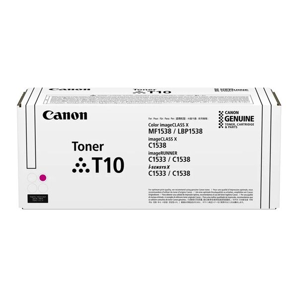Toner Canon T10, 4564C001, purpurová (magenta), originál