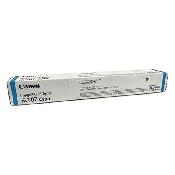 Toner Canon T07, CRG-T07, 3642C001, azúrová (cyan), originál