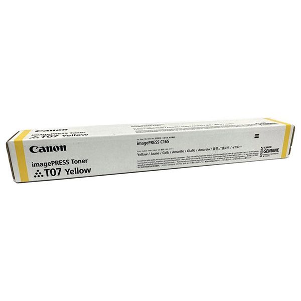 Toner Canon T07, CRG-T07, 3644C001, žltá (yellow), originál