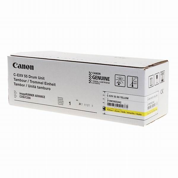 Optická jednotka Canon C-EXV55, 2189C002, žltá (yellow), originál