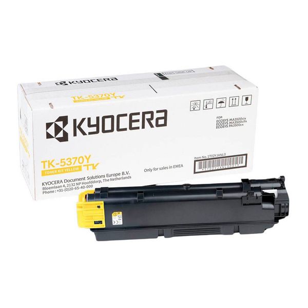 Toner Kyocera TK-5370Y, TK5370Y, 1T02YJANL0, žltá (yellow), originál