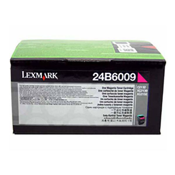 Toner Lexmark 24B6009, C2132, XC2100, XC2130, XC2132, purpurová (magenta), originál
