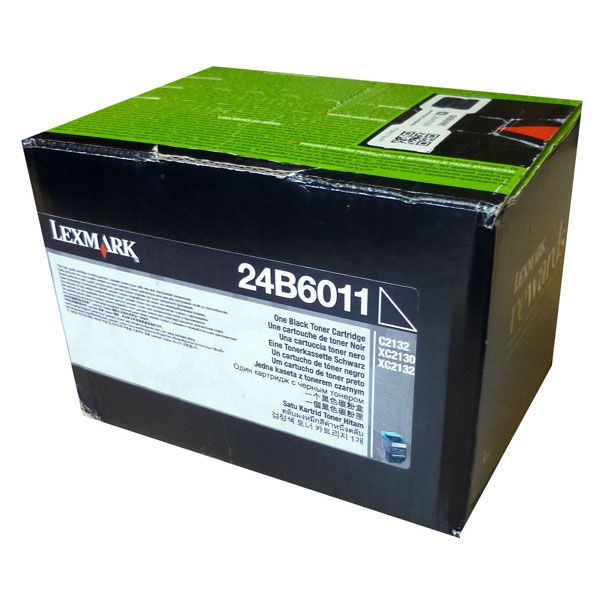 Toner Lexmark 24B6011, C2132, XC2100, XC2130, XC2132, čierna (black), originál