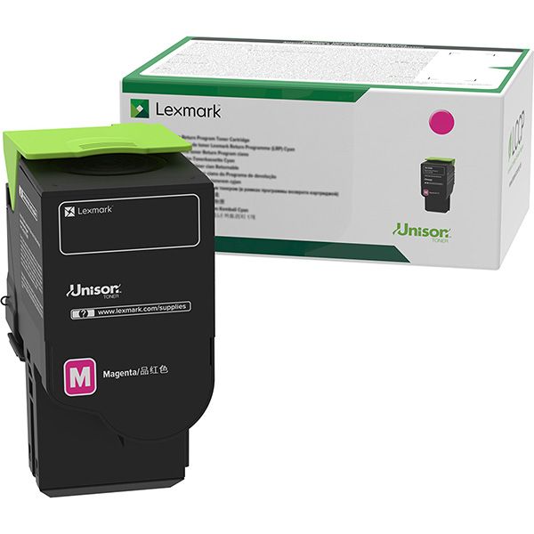 Toner Lexmark 78C2XM0, CS421, CS521, CS622, CX421, CX522, CX622, CX625, purpurová (magenta), originál