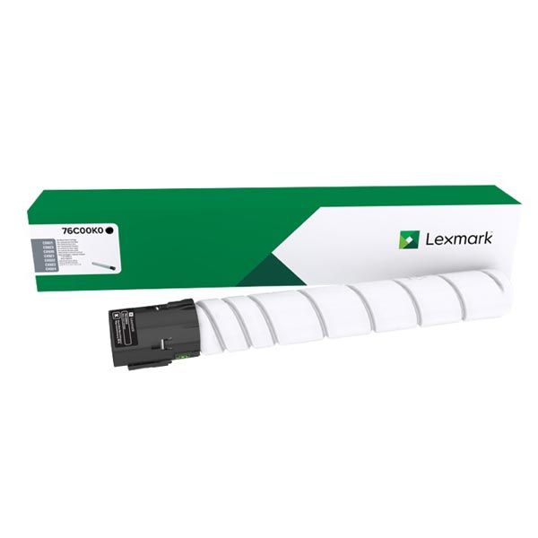 Toner Lexmark 76C00K0, CS921, CS923, CX921, CX922, CX923, CX924, čierna (black), originál