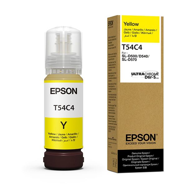 Cartridge Epson T54C4, C13T54C420, žltá (yellow), originál