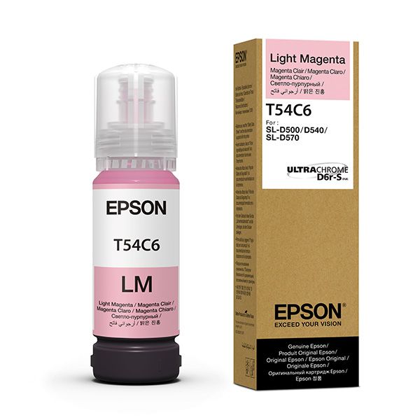 Cartridge Epson T54C6, C13T54C620, svetlá purpurová (light magenta), originál