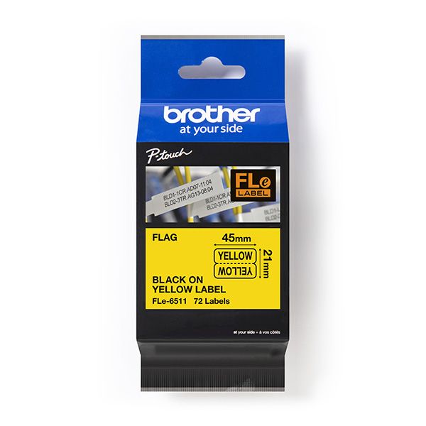 Brother FLE-6511, 21mm, 45mm x 10.5mm, 72ks