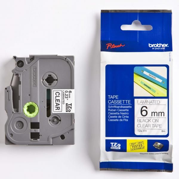 Brother TZE-111, TZE111, 8m, 6mm