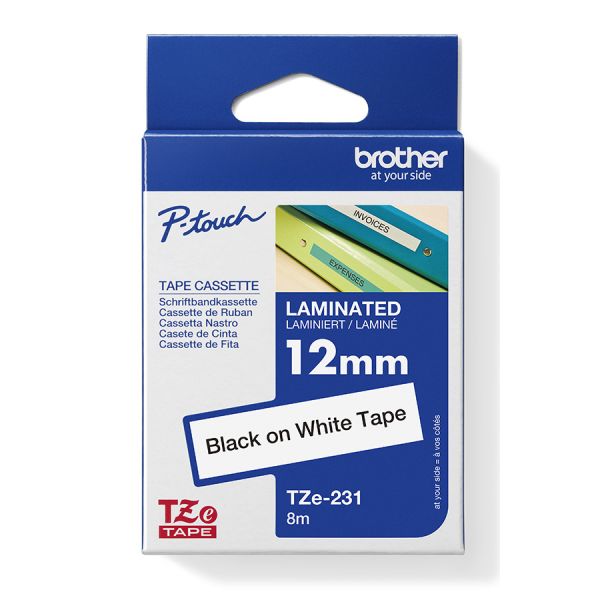 Brother TZE-231, TZE231, 8m, 12mm