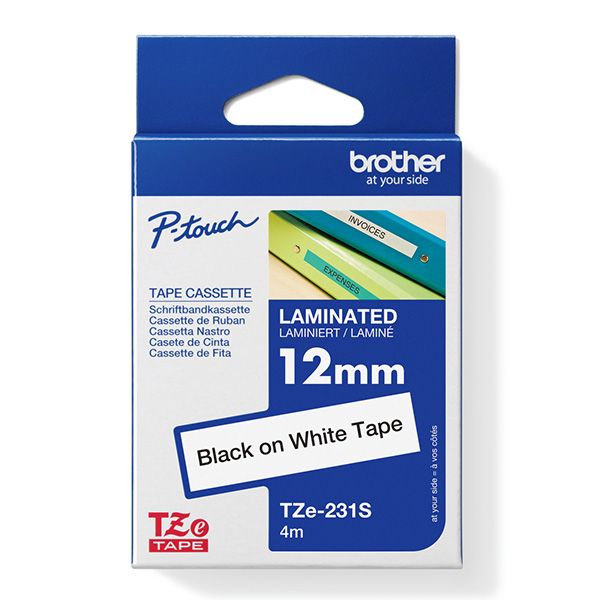 Brother TZE-231S, TZE231S, 4m, 12mm