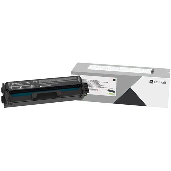 Toner Lexmark 24B7502, C2326, XC2326, čierna (black), originál