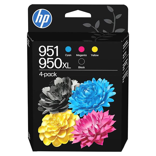 Cartridge HP 950XL, 951CMY, C3WK1AE, CMYK, 4-pack, multipack, originál