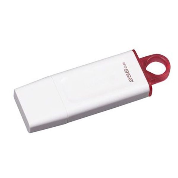 Kingston USB flash disk, USB 3.0, 256GB, DataTraveler Exodia, biely, KC-U2G256-5R, USB A, s krytkou