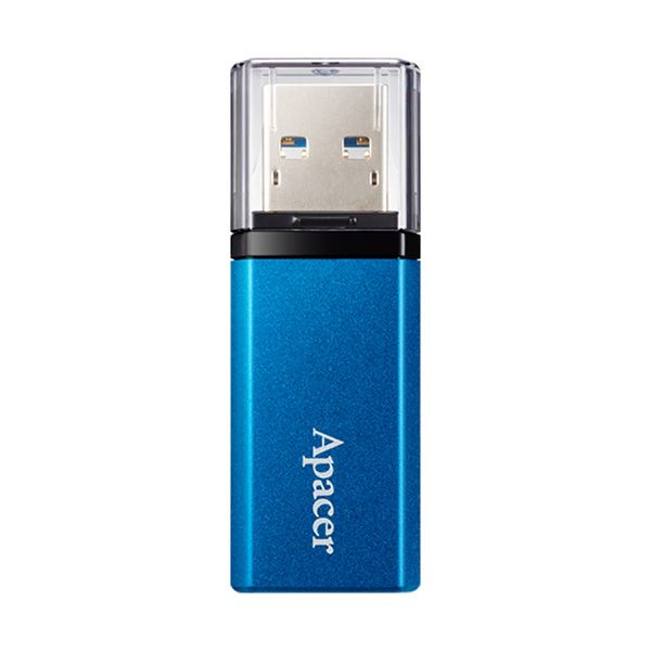 Apacer USB flash disk, USB USB 3.2 Gen1, 32GB, AH25C, modrý, Ap32GAH25CU-1, USB A, s krytom
