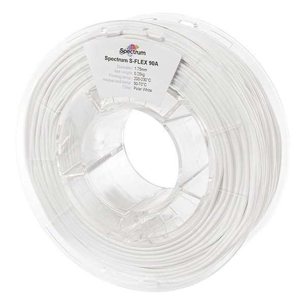 Spectrum Filament S-Flex 90A 250g, polar white