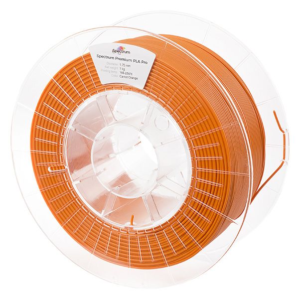 Spectrum Filament PLA Pro 1000g, carrot orange, DOPREDAJ