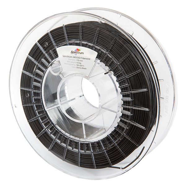 Spectrum Filament Wood 500g, ebony black, DOPREDAJ