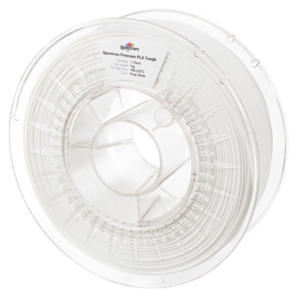 Spectrum Filament PLA Tough 1000g, polar white