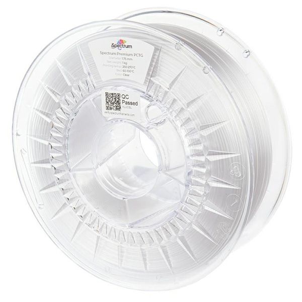 Spectrum Filament Premium PCTG 1000g, clear, DOPREDAJ