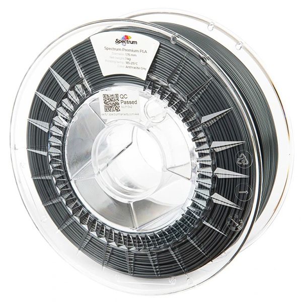 Spectrum Filament Premium PLA 1000g, anthracite grey, DOPREDAJ