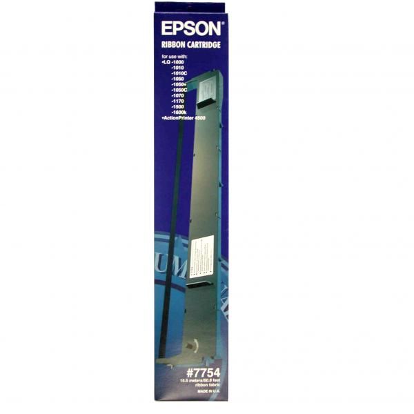 Epson originál páska do tlačiarne, 7754/C13S015022, čierna, Epson