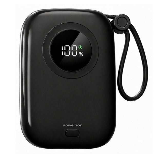 Powerton ENERGY DARK EDITION Powerbanka 10000mAh, čierna
