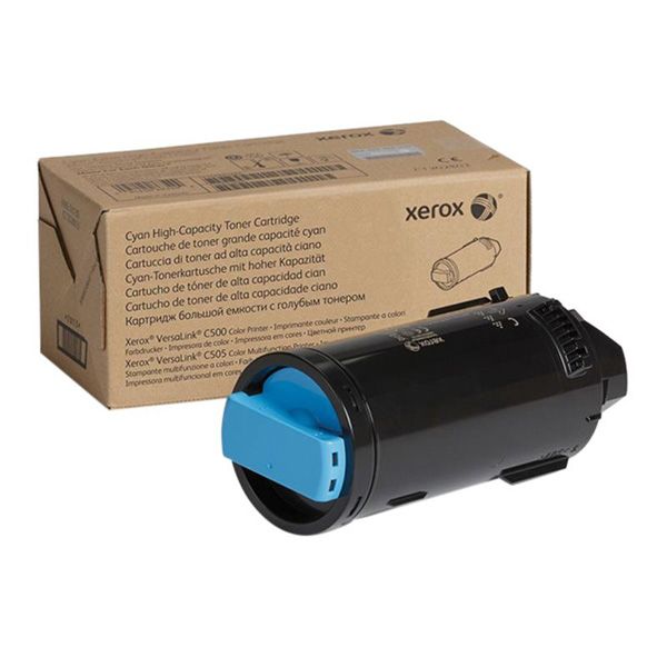 Toner Xerox 106R03884, C500, C505, azúrová (cyan), originál